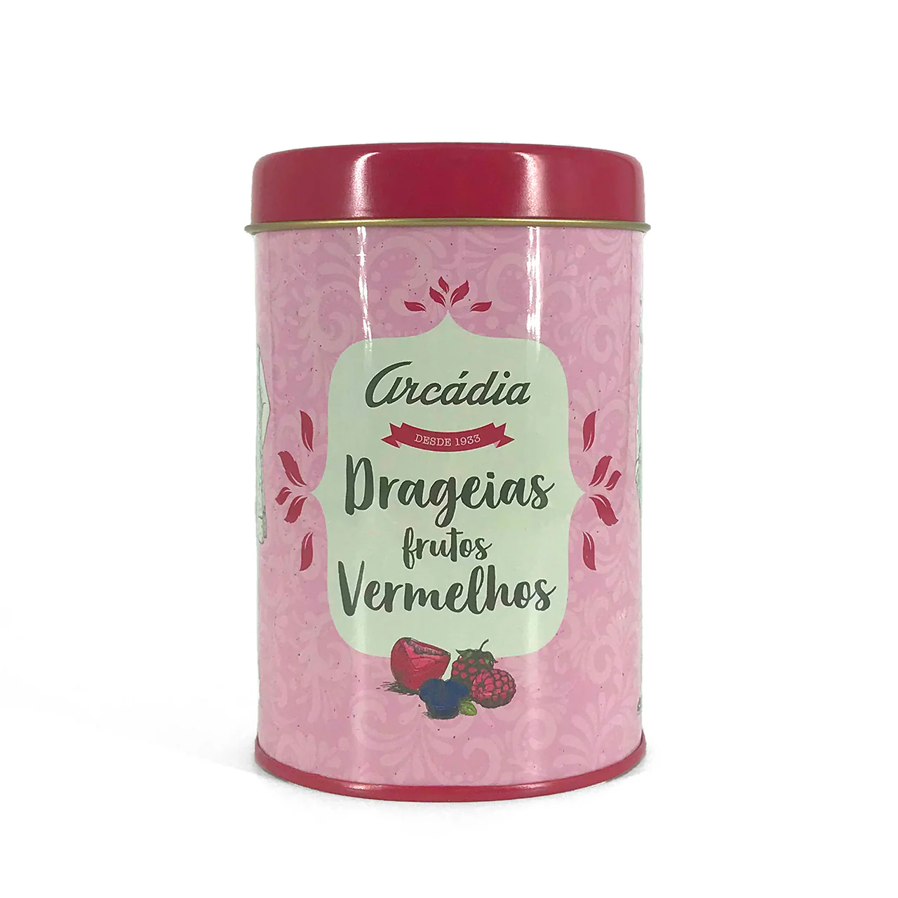 Lata de Drageias - Frutos Vermelhos