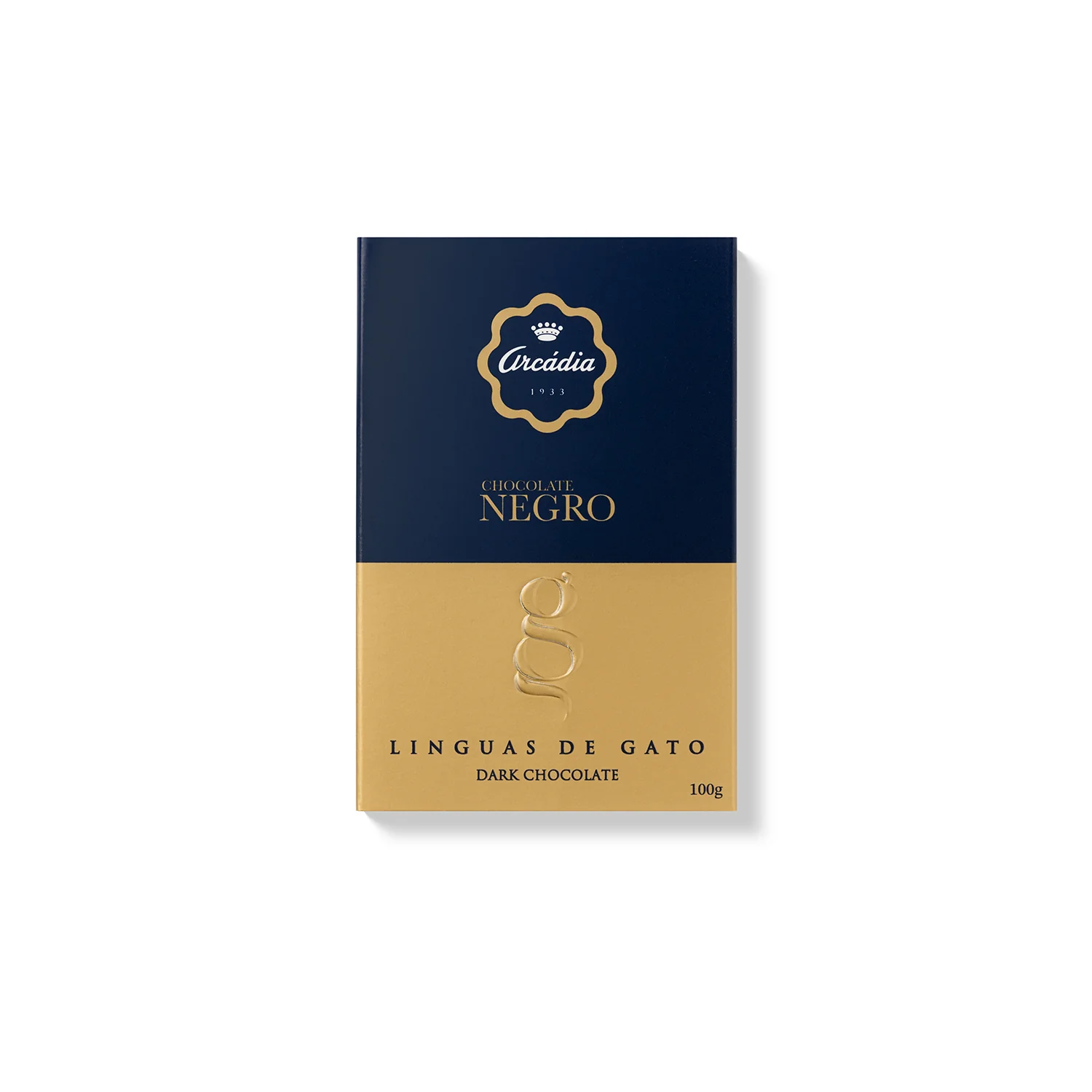 Línguas de Gato de Chocolate Negro - Caixa Pequena